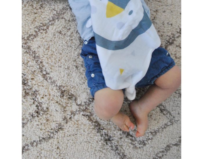 CAROTTE & Cie Doudou plat Pingouin - D�s la naissance (2)