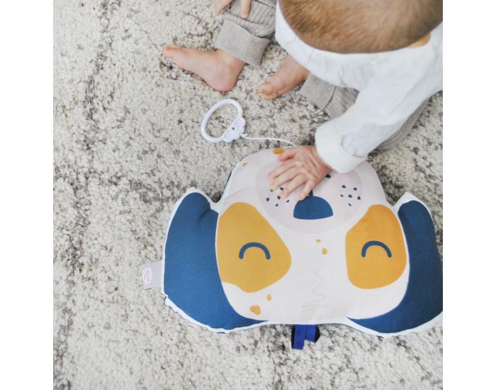 CAROTTE & Cie Coussin musical Chien Wonderful World (1)