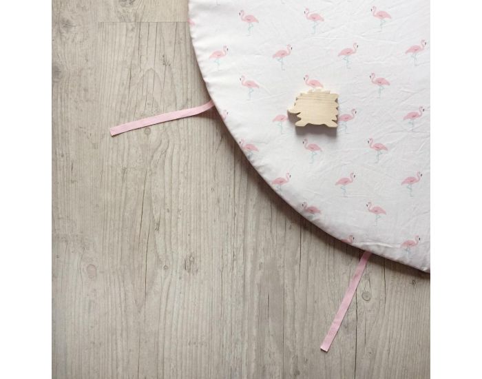 CAROTTE & Cie Tapis de Jeu Transformable Rose - Ds la Naissance (4)
