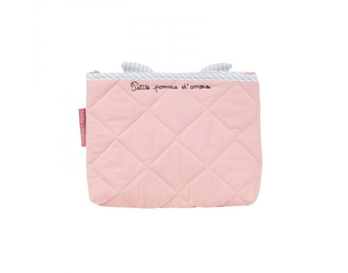 LITTLE CREVETTE Trousse de toilette Pomme d'amour (1)