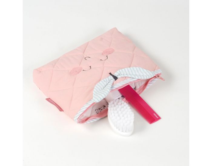 LITTLE CREVETTE Trousse de toilette Pomme d'amour (7)