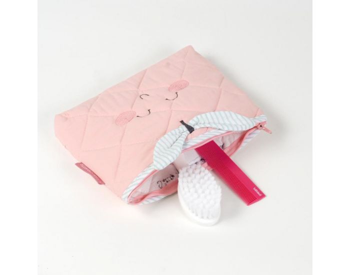 LITTLE CREVETTE Trousse de toilette Pomme d'amour (3)