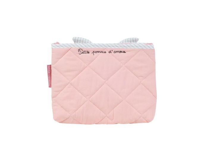 LITTLE CREVETTE Trousse de toilette Pomme d'amour (5)