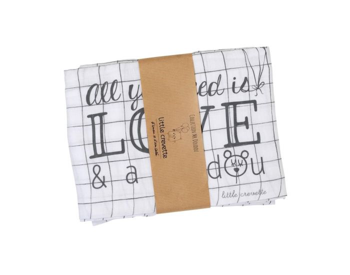 LITTLE CREVETTE Maxi-lange imprim� Doudou (3)