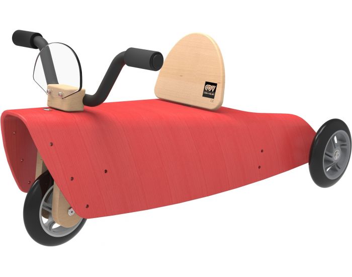 CHOU DU VOLANT Porteur Moto Rouge - D�s 12 mois (1)