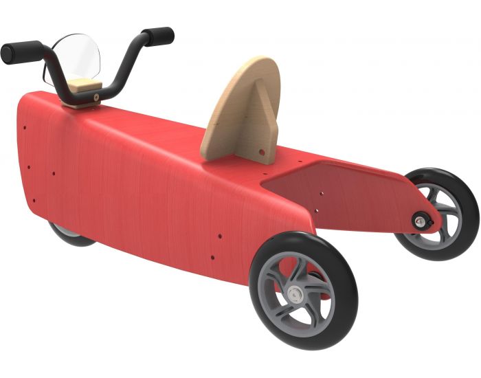 CHOU DU VOLANT Porteur Moto Rouge - D�s 12 mois (2)