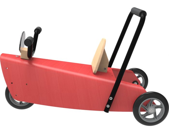 CHOU DU VOLANT Porteur Moto Rouge - D�s 12 mois (5)