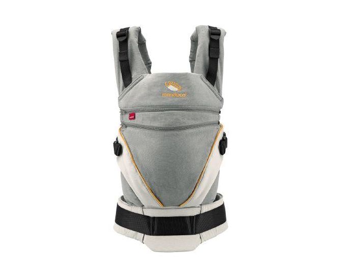 MANDUCA Porte Bebe XT Grey Orange (2)