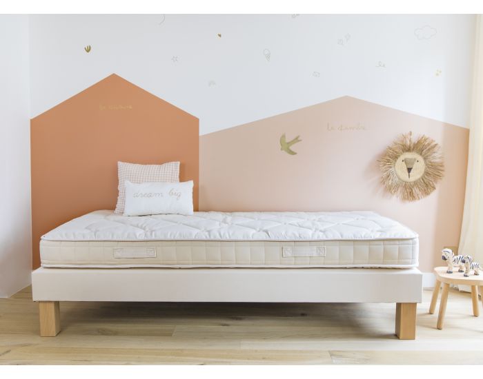 COSME LITERIE Matelas bio enfant & alse en coton bio (1)