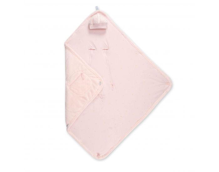 BEMINI BISIDE� 90x90cm Softy Motif pois dor� dolly (5)