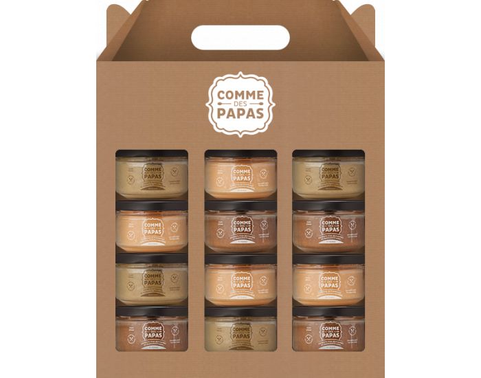 COMME DES PAPAS Pack 18 Desserts Bio Pour Bb - Ds 8 Mois - Saison De Printemps (3)