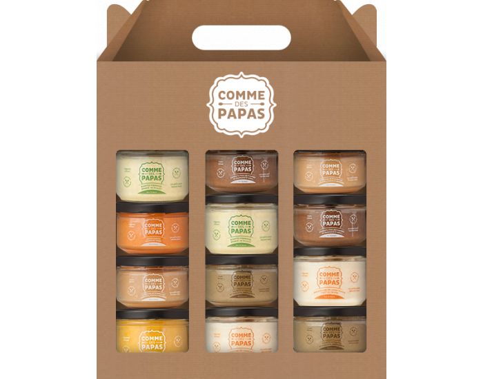 COMME DES PAPAS Pack 18 Repas Bio Pour B�b� - D�s 12 Mois - Saison Printemps (4)