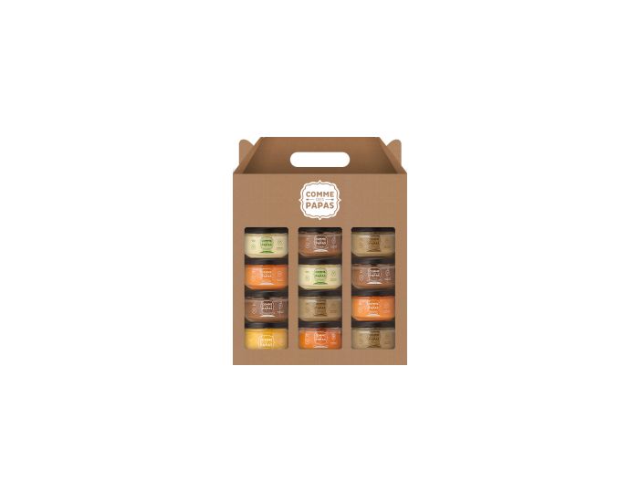 COMME DES PAPAS - Pack du Mois - Repas Frais Bio pour B�b� - 18 pots - D�s 8 Mois (6)