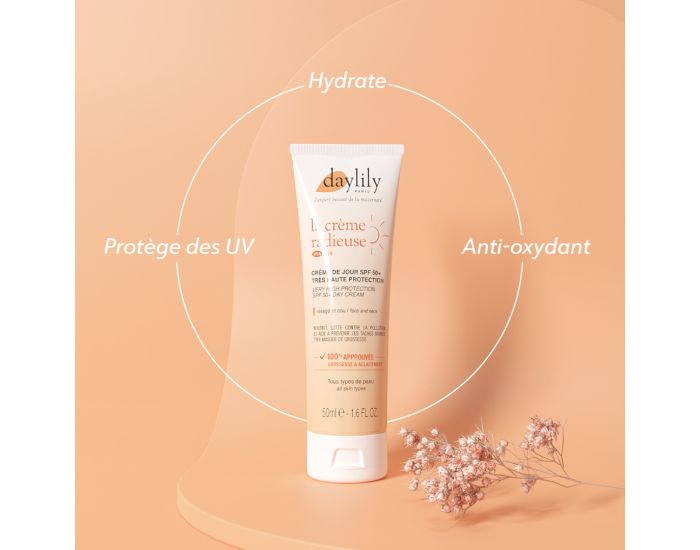 DAYLILY PARIS La Crme Radieuse - Crme De Jour SPF 50 (1)