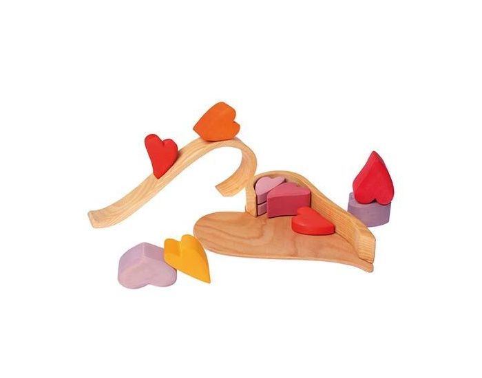 GRIMM'S Coeur en construction rouge - Ds 1 an (1)