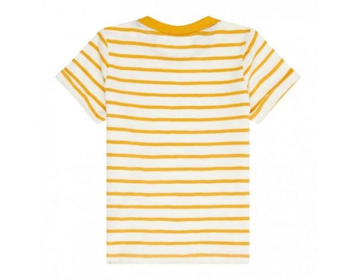 SENSE ORGANICS T-shirt Bb en Coton Bio - Ray - Jaune Curry  3 mois (4)