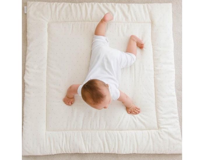 GLOOP! Tapis de Jeu B�b� en Coton Bio - 100 x 100 cm - D�s la Naissance (2)