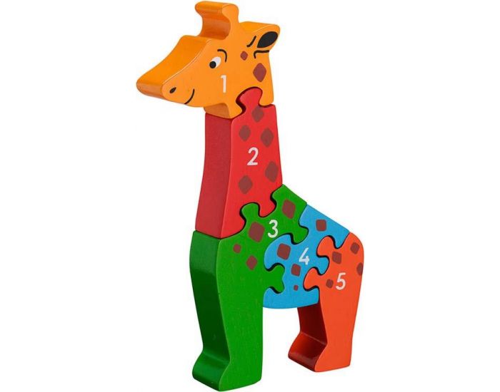 LANKA KADE Puzzle en bois Giraffe Chiffres - D�s 10 mois (1)