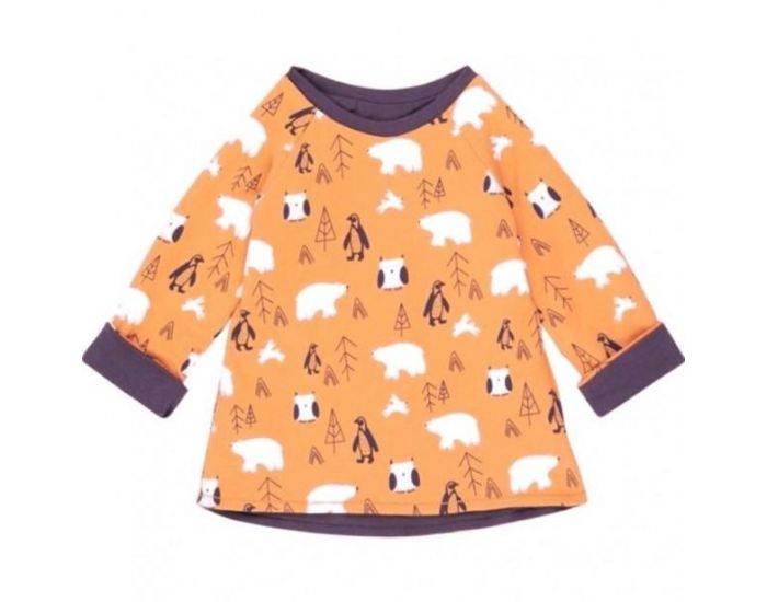 SENSE ORGANICS T-Shirt B�b� Bio - R�versible - Ours (2)