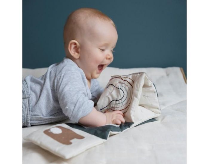 FABELAB Livre d'�veil en Tissu Bio - D�s 12 mois (1)