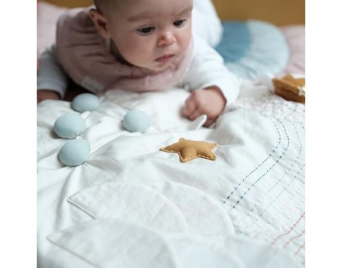 FABELAB Jouet d'�veil en Coton Bio - Arc en Ciel - D�s la Naissance (2)