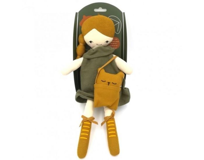 FABELAB Poup�e de Chiffon en Coton Bio - Automne - D�s 3 ans (1)