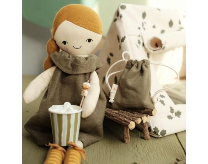 FABELAB Poup�e de Chiffon en Coton Bio - Automne - D�s 3 ans (2)