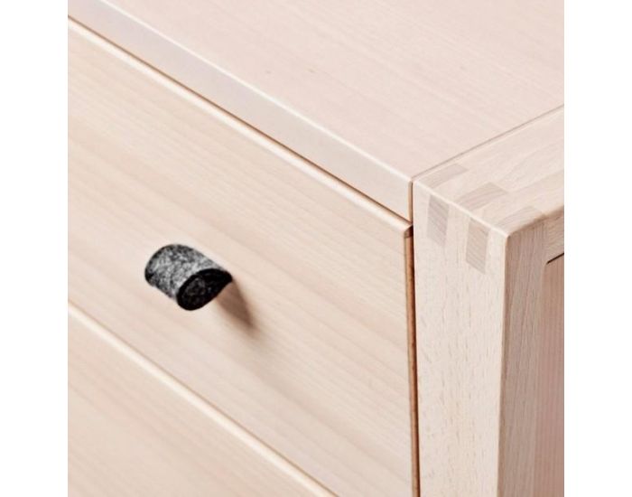 LEANDER Commode 3 Tiroirs Linea - en H�tre (2)