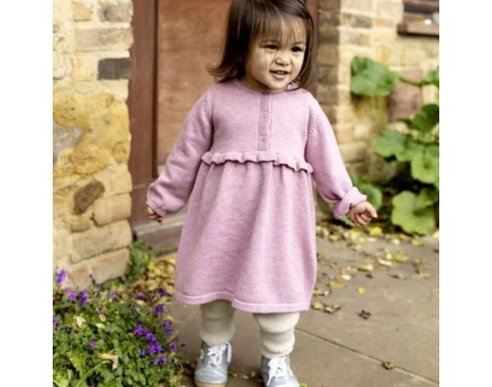 SENSE ORGANICS Legging B�b� Bio - en Tricot - �cru (1)