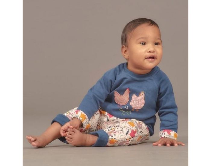 SENSE ORGANICS T-Shirt B�b� Bio - R�versible - Cocotte (3)