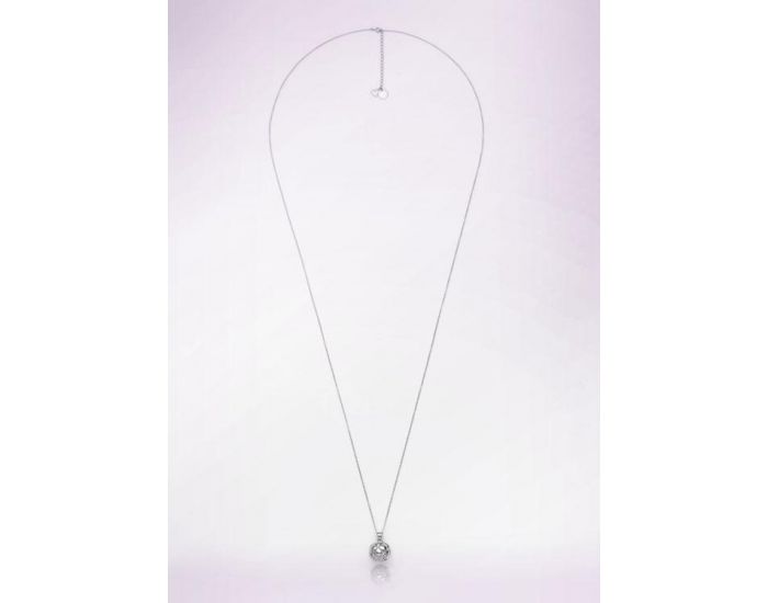 CACHE COEUR Bola de grossesse Swarovski Boudoir rhodium - BOLCA1703 (2)