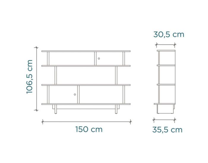 OEUF NYC Biblioth�que pour Enfant Mini-Library  (4)