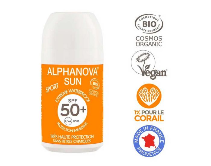 ALPHANOVA SUN Roll-on Extrême ALPHANOVA SUN SPF 50 (1)