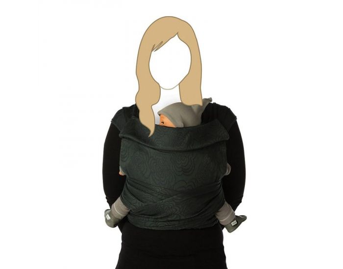 BABYLONIA BB Ta Jacquard MOONSHADOW Porte bb chinois (2)