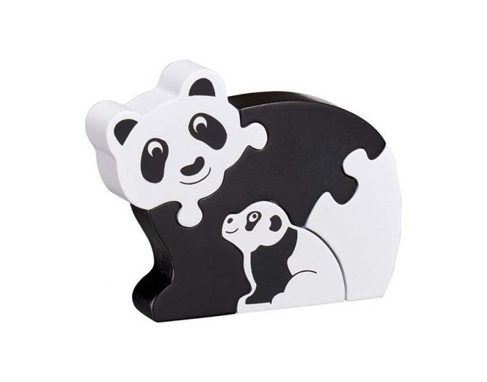LANKA KADE Puzzle en bois Panda et son bébé - Dès 10 mois (2)