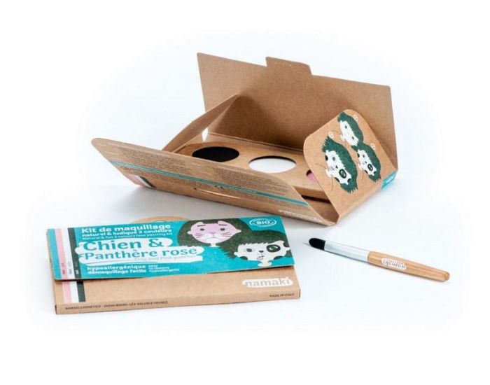 NAMAKI Kit de Maquillage 3 couleurs - Chien et Panth�re rose (3)