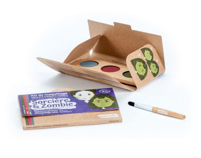 NAMAKI Kit de Maquillage 3 Couleurs - Sorcire et Zombie - Ds 3 ans (2)