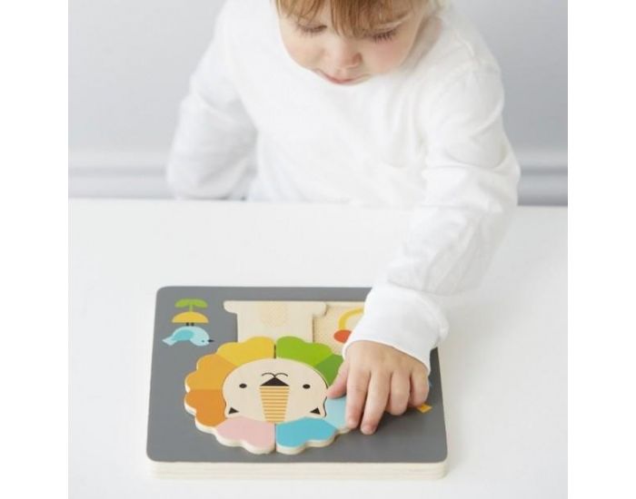 PETIT COLLAGE Puzzle - Lion - D�s 18 Mois  (2)