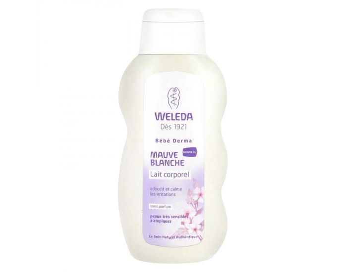 WELEDA Lait Corporel Bb Derma  la Mauve Blanche WELEDA (1)