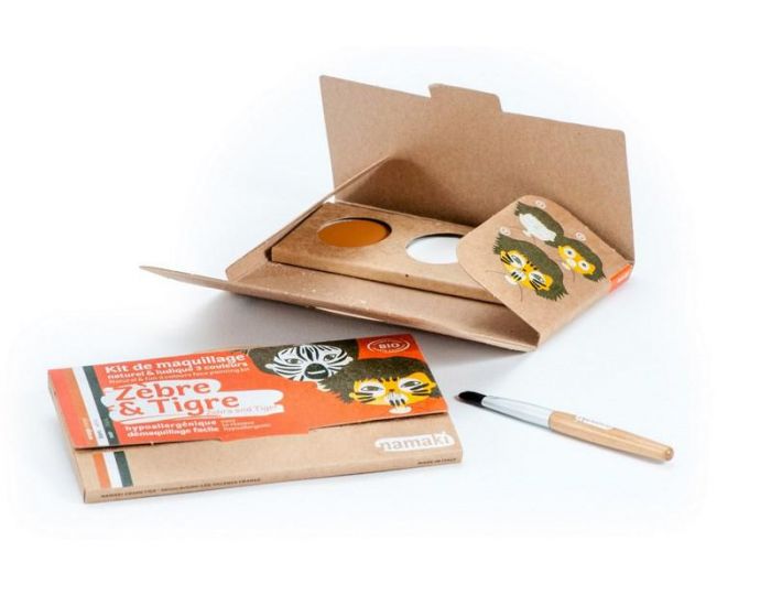 NAMAKI Kit de Maquillage 3 couleurs Z�bre et Tigre NAMAKI (3)