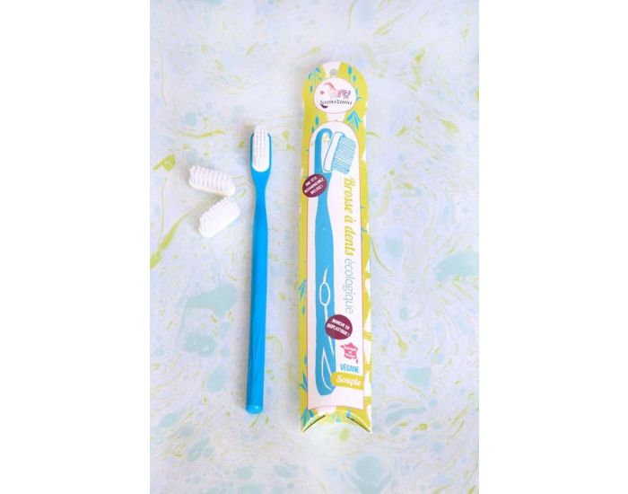 LAMAZUNA Brosse  Dents Rechargeable Mdium - Bleu  (3)