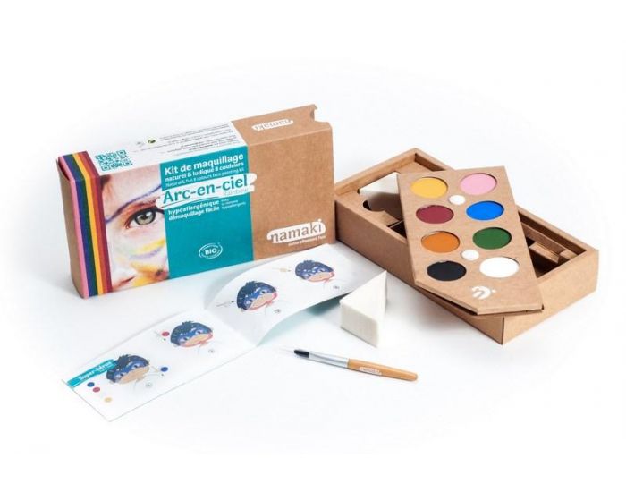 NAMAKI Kit de Maquillage 8 - Couleurs Arc-en-ciel - D�s 3 ans (7)