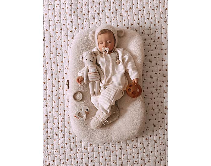 HEVEA Sucette Symtrique en Caoutchouc Naturel Color - Milky White 0-3 mois (4)