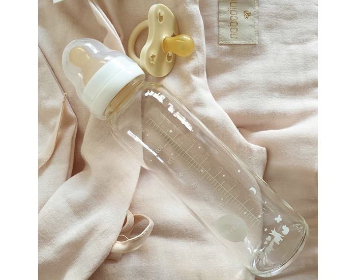 HEVEA Biberon en Verre  240 ml (3)