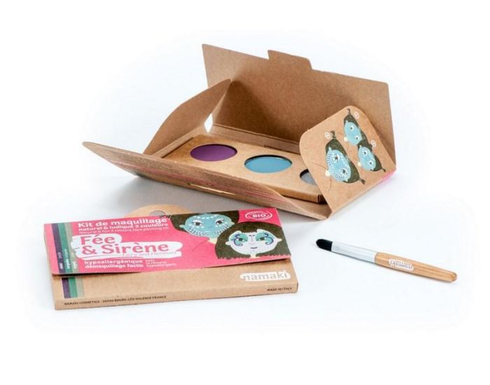 NAMAKI Kit de Maquillage 3 Couleurs - F�e et Sir�ne - D�s 3 ans (3)