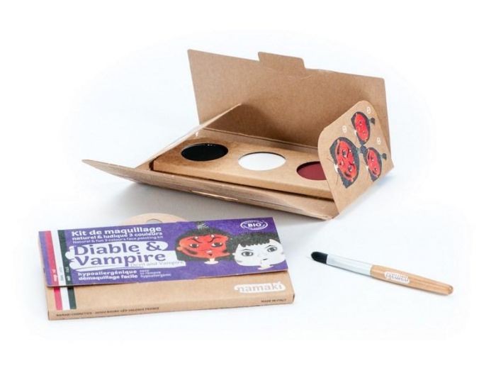 NAMAKI Kit de Maquillage 3 couleurs - Diable et Vampire (3)