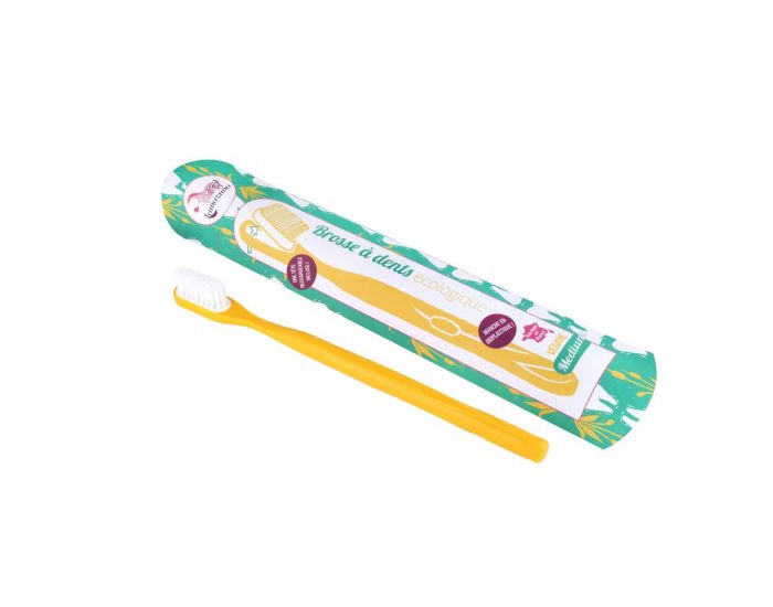 LAMAZUNA Brosse  Dents Rechargeable Mdium - Jaune (2)