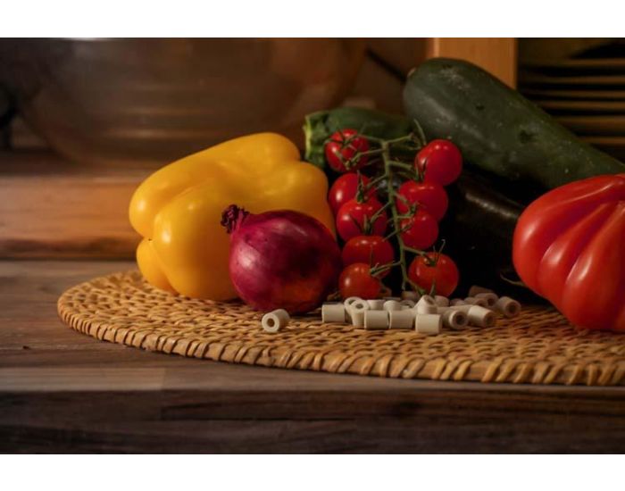 LES VERTS MOUTONS Perles de c�ramique - Aliments (2)