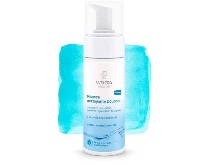WELEDA Mousse nettoyante douceur WELEDA (1)