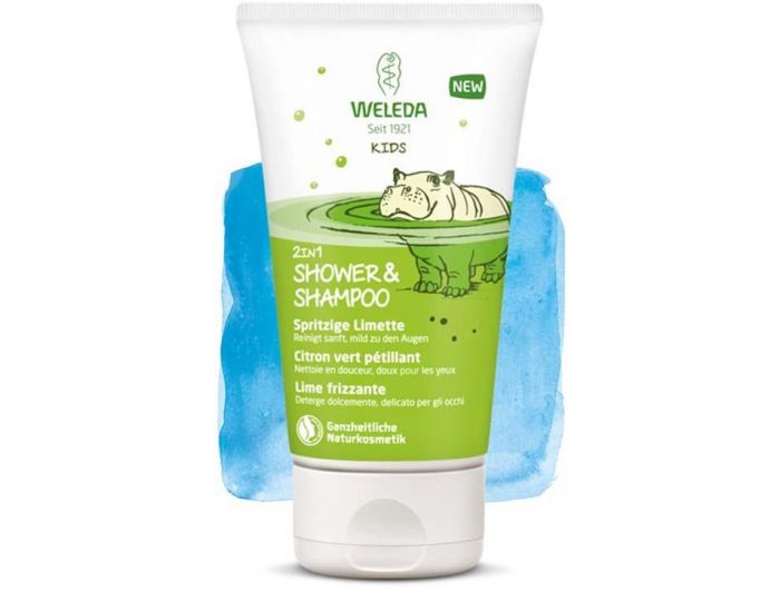 WELEDA Savon et shampoing Kids Citron vert pétillant - WELEDA (1)